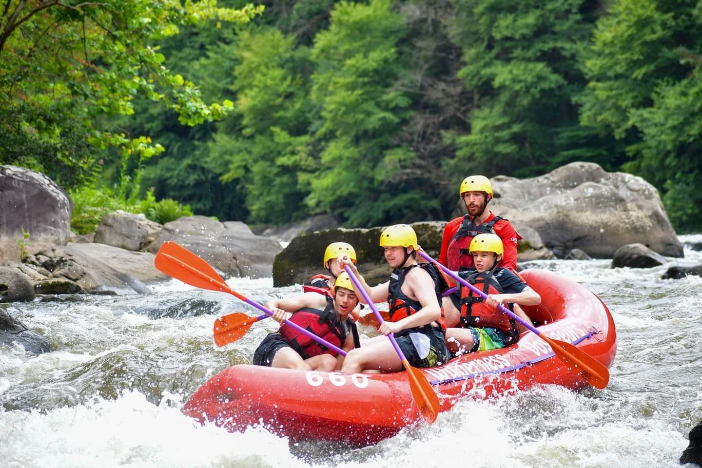 Rafting in Nepal